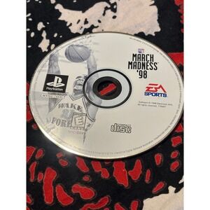 NCAA March Madness 98 Sony PlayStation 1 PS1 EA Sports Basketball Game Disc Only